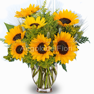 Sunflowers Bouquet for Degree