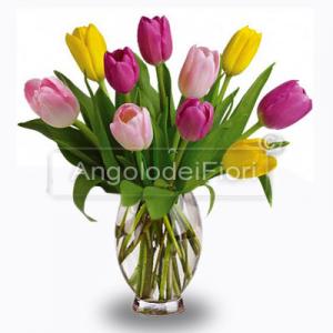 Mixed Bouquet of Tulips