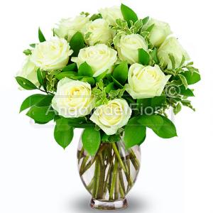 Bouquet di Rose Bianche