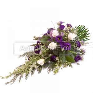 Bunch of Flowers with Purple Flowers