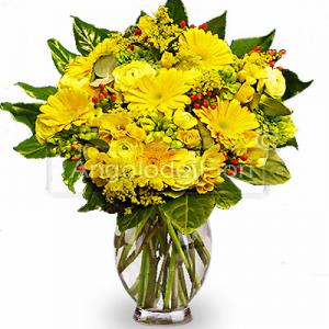 Bouquet d fiori gialli